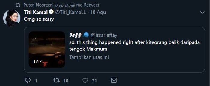 Tanggapan Titi Kamal