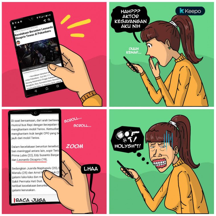 Kecelakaan beruntun di Riau