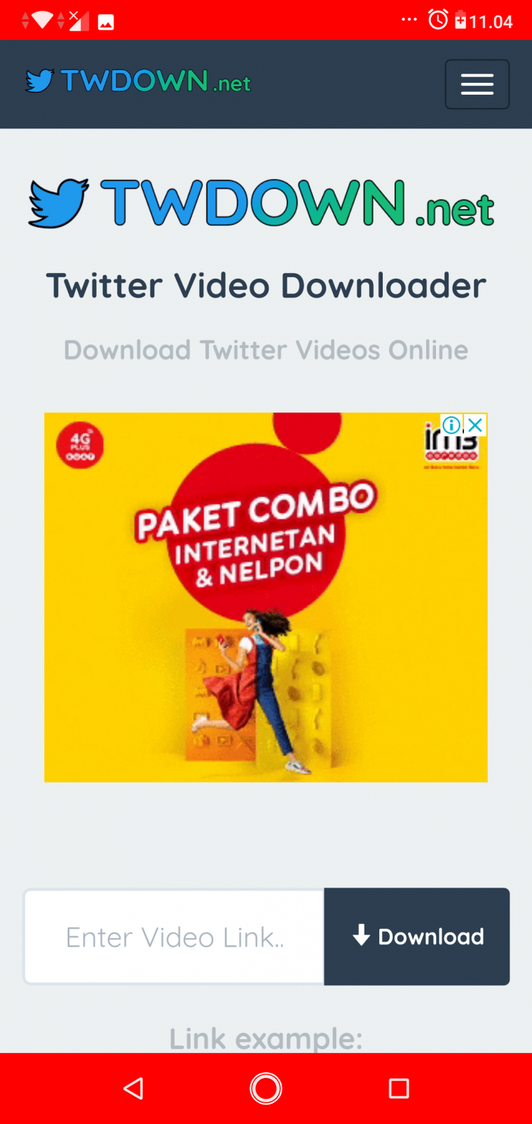 cara download video di twitter pakai hp 4