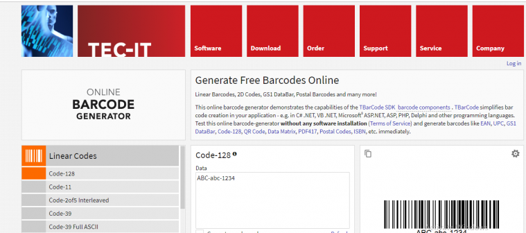 cara membuat barcode 10