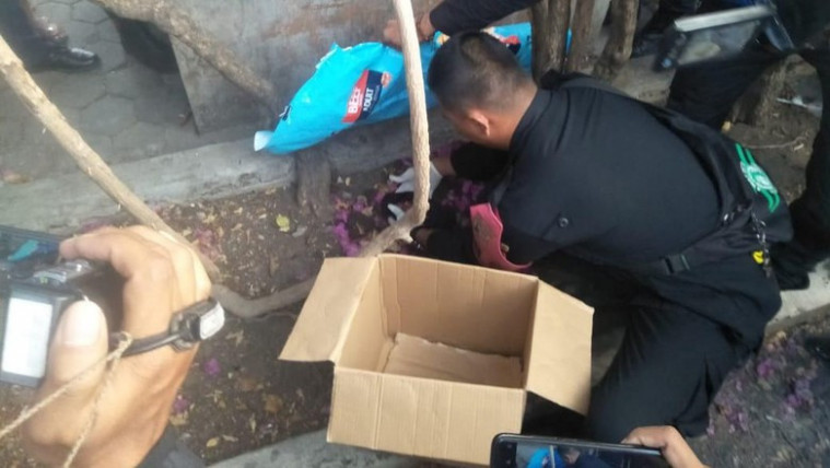 Orok yang ditemukan warga Kenjeran Surabaya