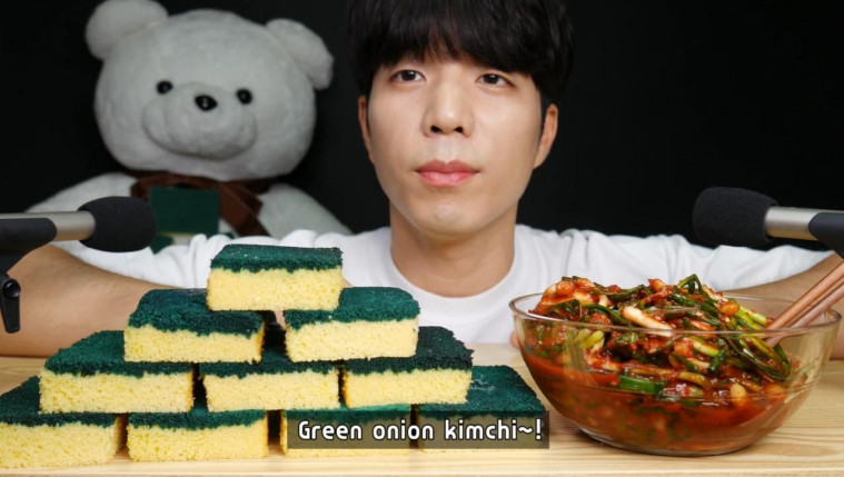 Hoon Saat Mukbang Spons Cuci Piring