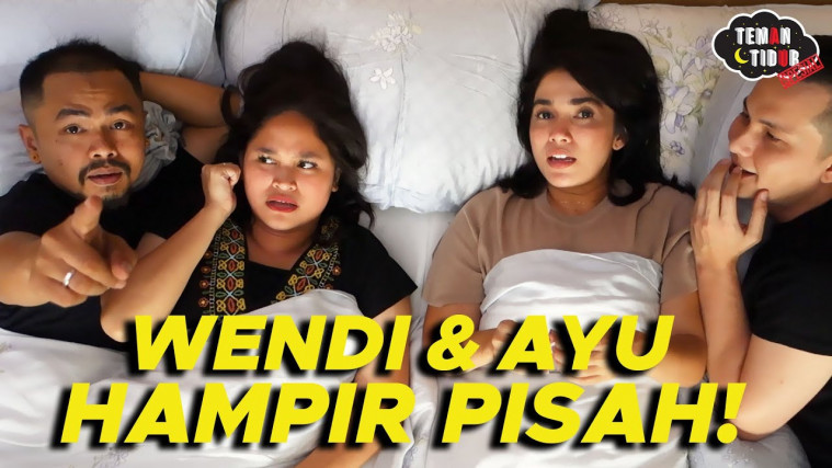 Wendi Cagur dan istri
