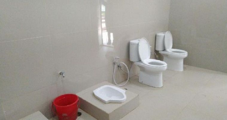 Toilet tanpa sekat