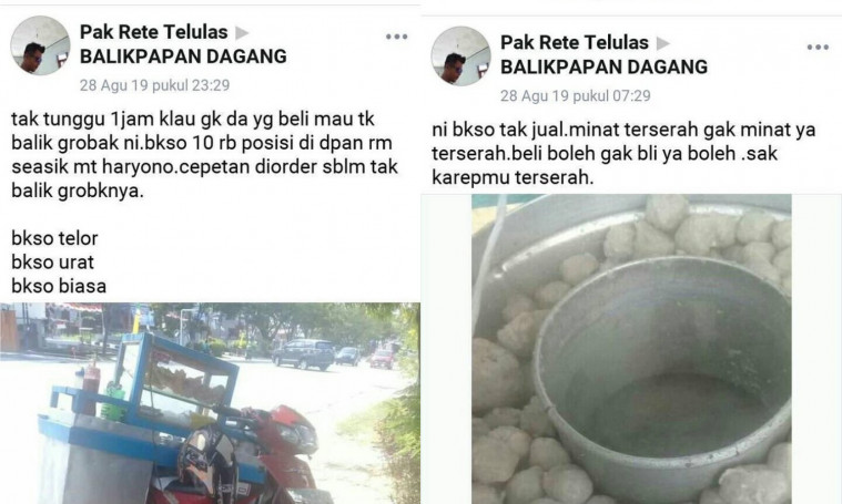 status absrud penjual bakso