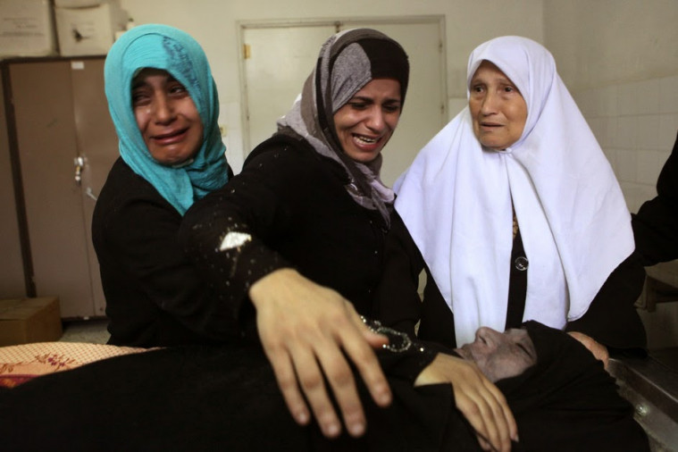 Tangisan wanita Gaza