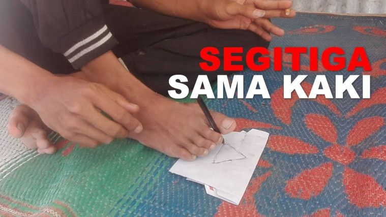 Lawakan segitiga sama kaki