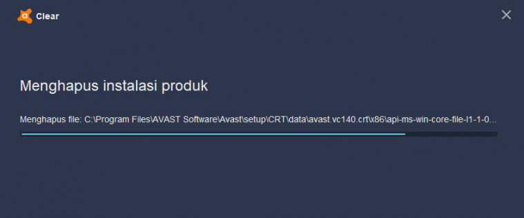 cara mematikan antivirus avast