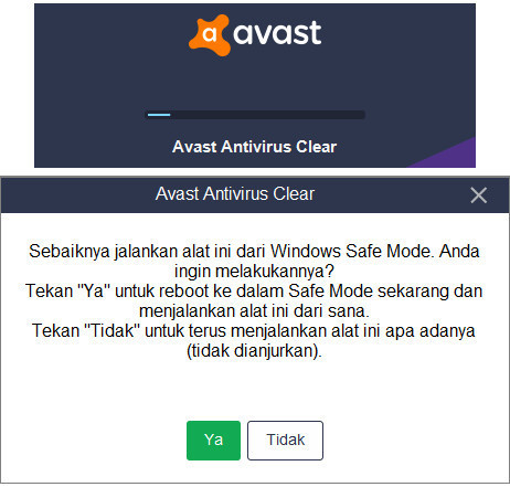 cara mematikan antivirus avast sementara