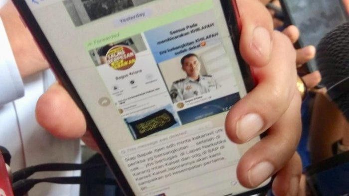 Tangkapan layar akun PNS pro Khilafah