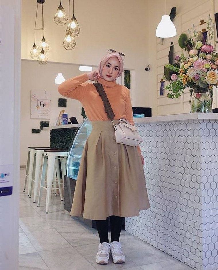20+ Trend Terbaru Baju Monyet Rok Pendek Hijab
