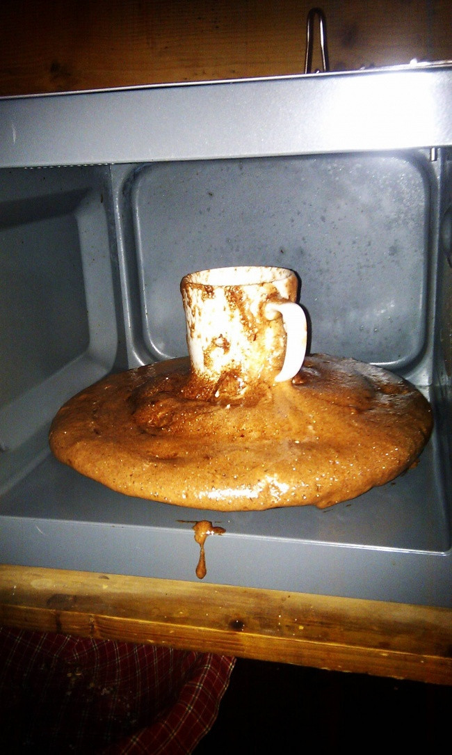 foto kocak saat memasak