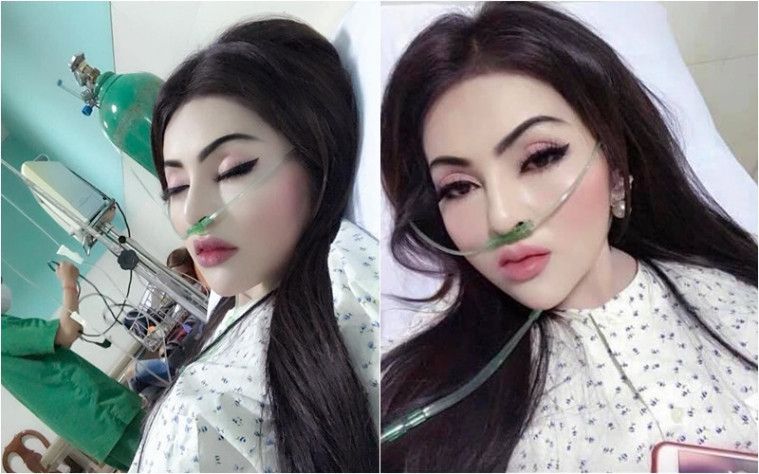 Pakai makeup walaupun sakit