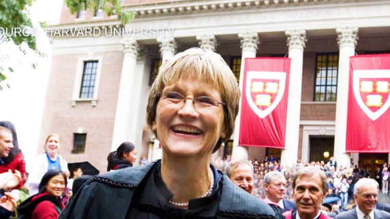 Sosok Drew Faust, The Harvard President