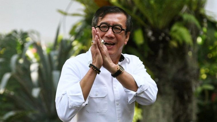 Belum Genap Sebulan, Yasonna Akan Mundur Dari Anggota DPR Demi Menkumham