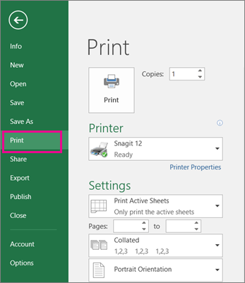 Cara Print Excel Terlengkap