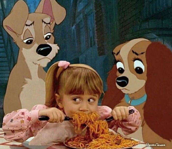 Editan karakter Disney