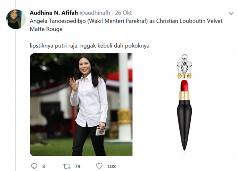 Netizen Ini Samakan Para Menteri Jokowi dengan Produk Skincare