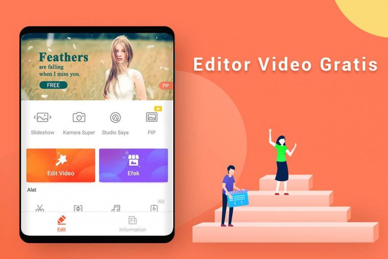 Aplikasi edit video Android