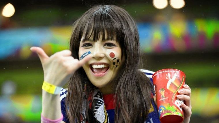 Deretan Gadis Cantik Dalam Piala Dunia 2014