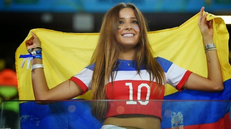 Deretan Gadis Cantik Dalam Piala Dunia 2014