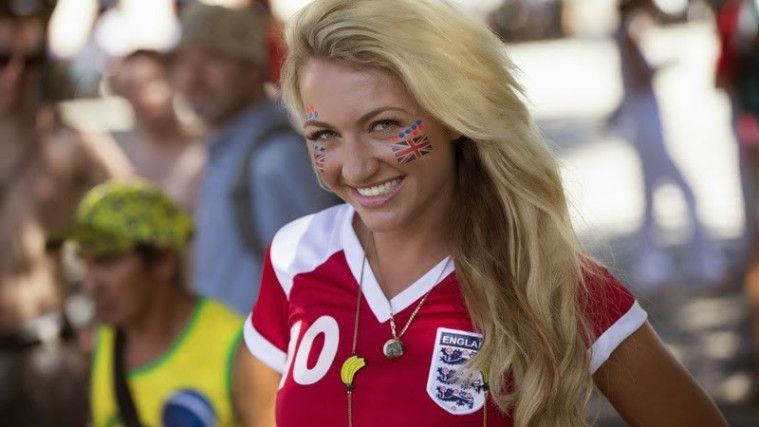 Deretan Gadis Cantik Dalam Piala Dunia 2014