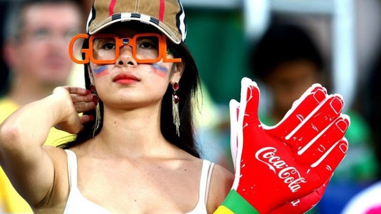 Deretan Gadis Cantik Dalam Piala Dunia 2014