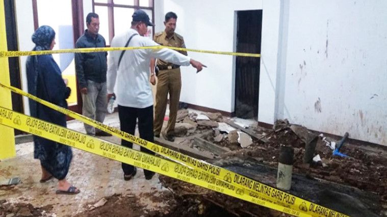Begini Rekaman CCTV Septic Tank Meledak di Cakung