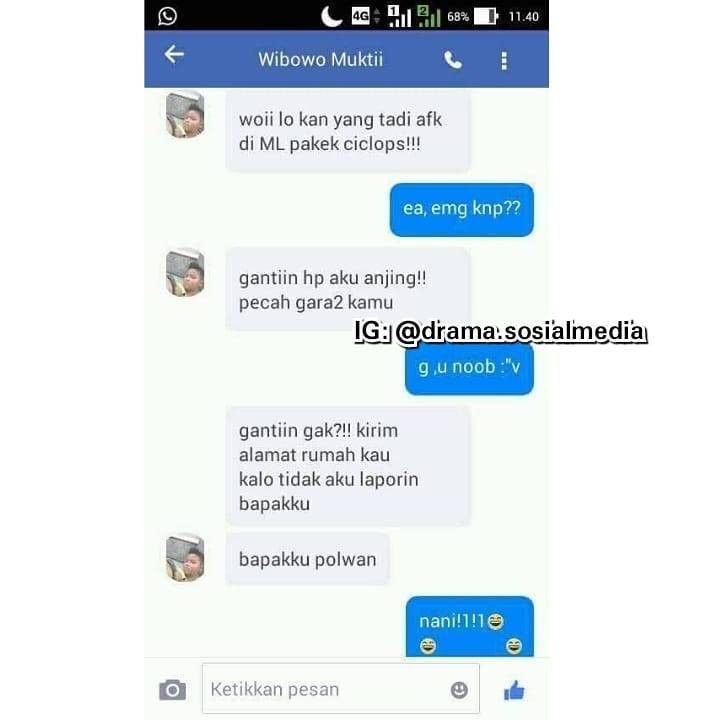 mobile legend ayah polwan