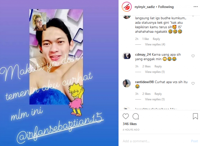 Barbie Kumalasari dan Irfan Sebastian