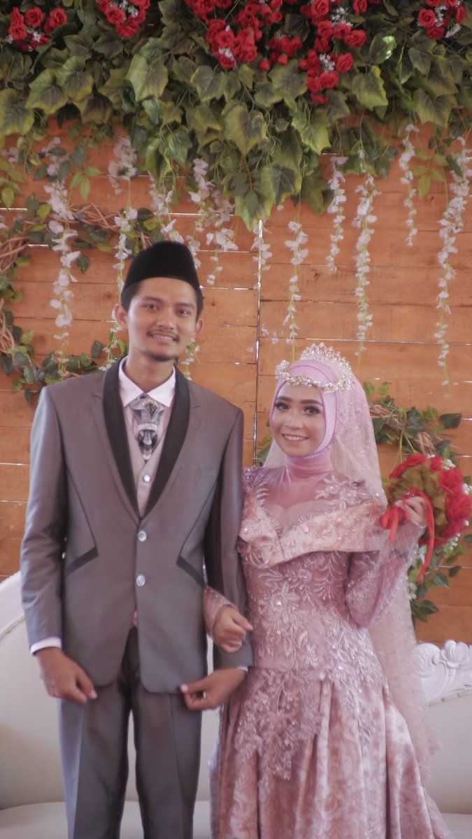 Potret penikahan Ichwan dan Khotimah