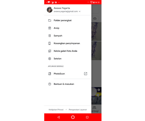 cara mengembalikan foto yang terhapus di memory internal android