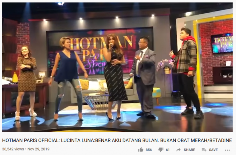 Lucinta Luna dan Hotman Paris