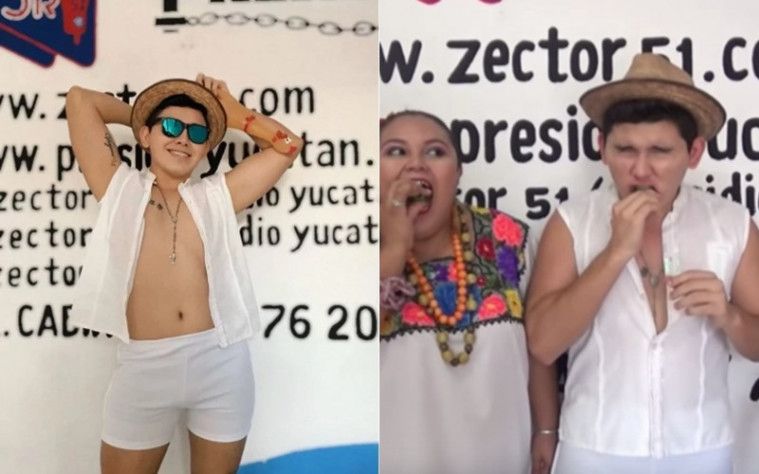 Youtuber makan cabai terpedas