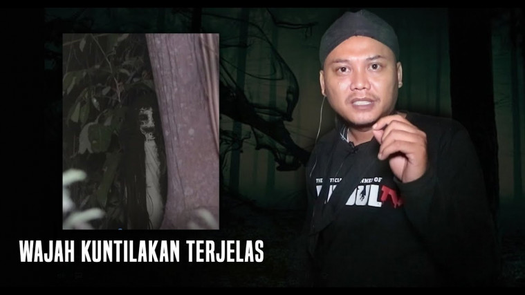 Video Ini Rekam Jelas  Wajah  Miss Kuntilanak  Nyata 