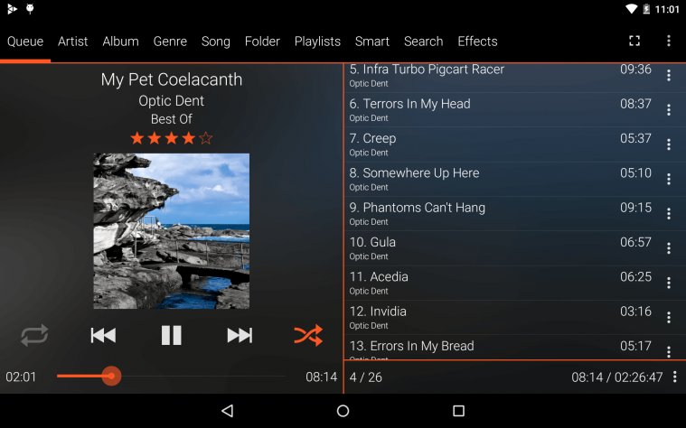 11+ Aplikasi Pemutar Musik Offline Android Terbaik