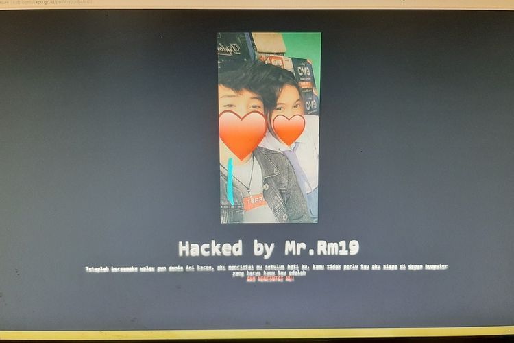Waduh! Situs KPU Bantul Diretas Jadi Curhatan, Isinya: Aku Mencintaimu Setulus Hatiku