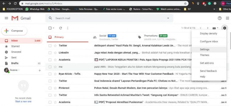 Cara Membatalkan Email Yang Sudah Terkirim