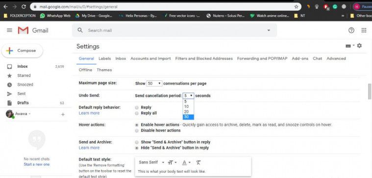 cara membatalkan email yang sudah terkirim lama
