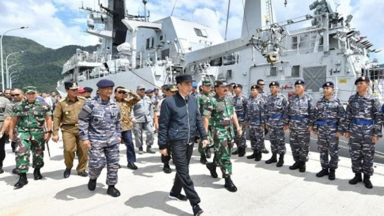 Jokowi Turun ke Natuna, Kapal-Kapal China Langsung Kabur