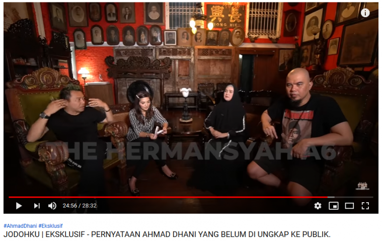 Anang Hermansyah, Ashanty, Mulan Jameela, dan Ahmad Dhani