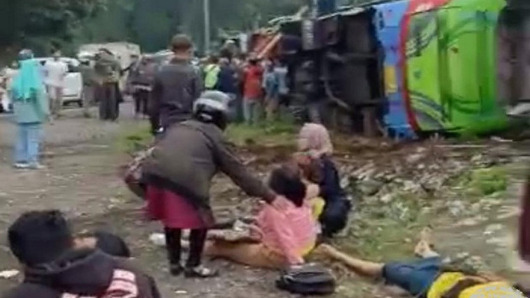 Cerita Korban Selamat Dibalik Kecelakaan Maut Bus Pariwisata di Subang