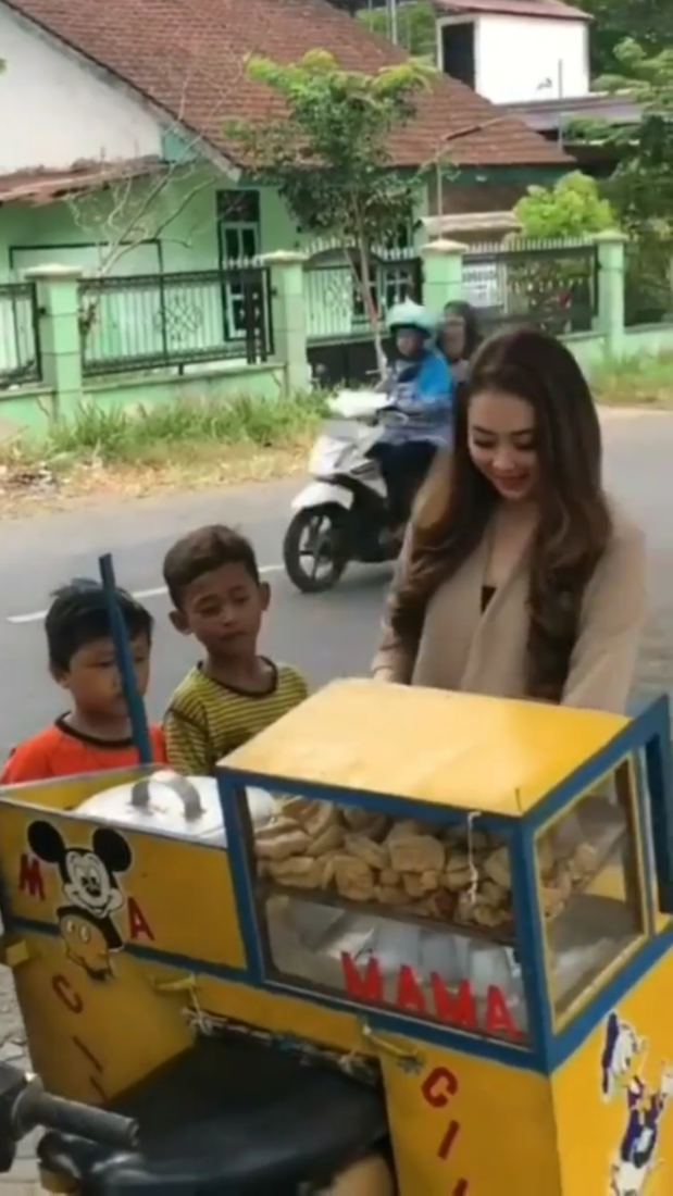 Tangkapan layar proses syuting