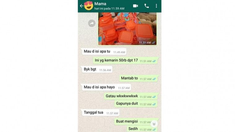 Deretan Chat Antara Ibu dan Anak Ini Sungguh Kocak dan Bikin Gemas!