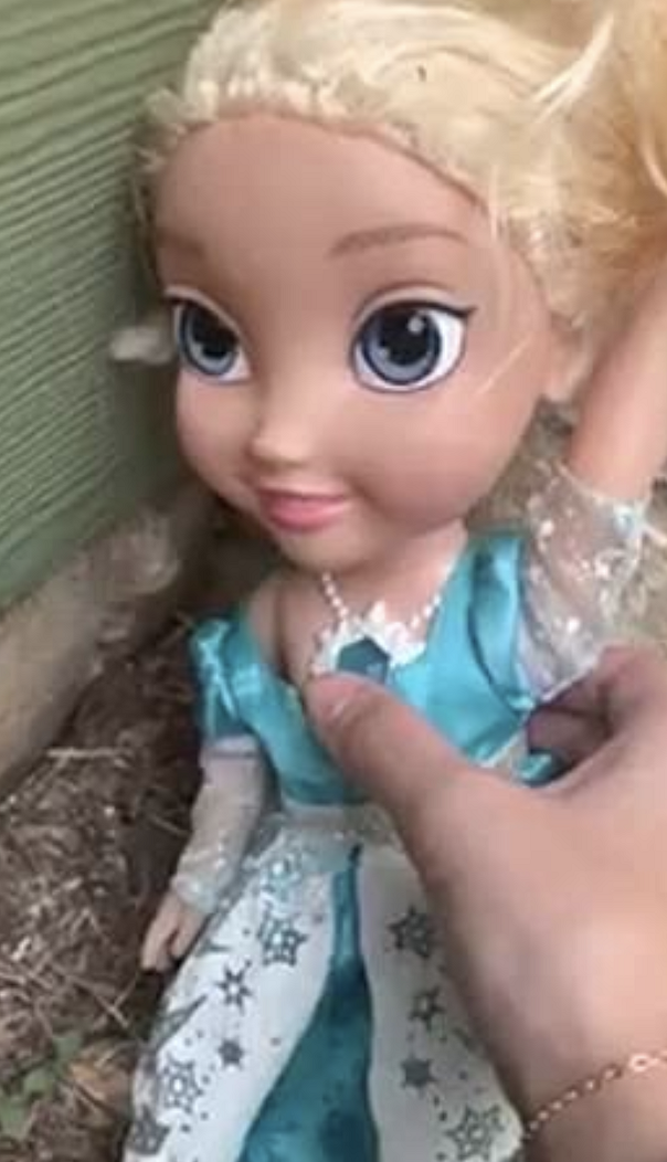 Boneka yang bikin pemiliknya ketakutan.