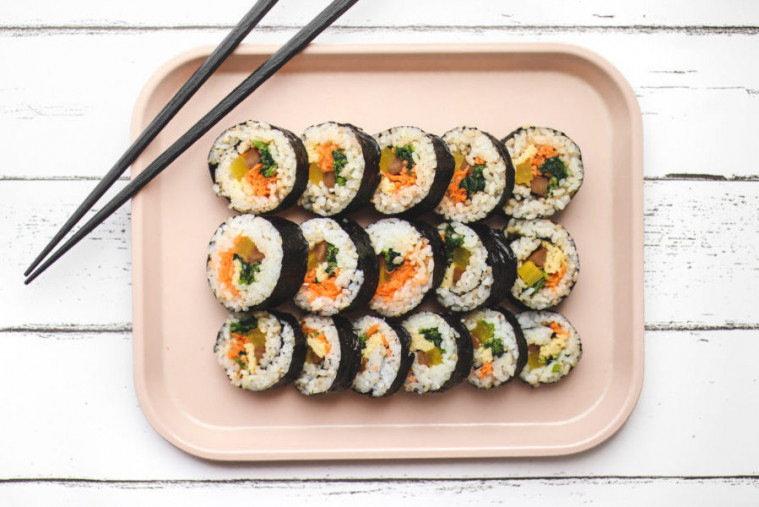 cara membuat kimbab