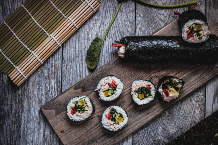 cara membuat kimbab