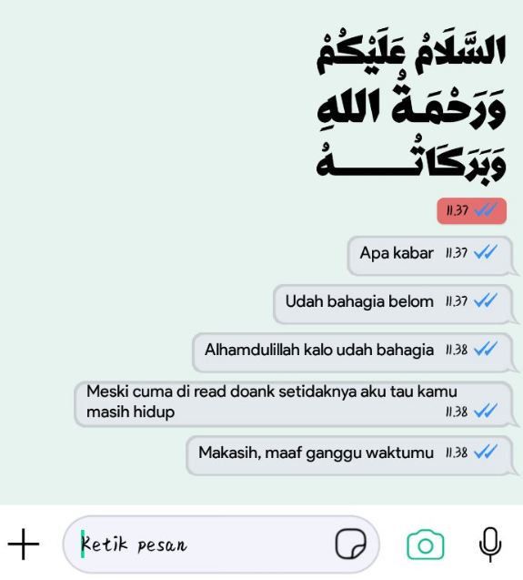 Deretan Chat “Sapa Mantan” Ini Bikin Kamu Tersenyum Kecut!