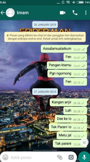 Deretan Chat “Sapa Mantan” Ini Bikin Kamu Tersenyum Kecut!