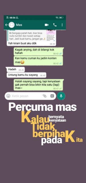 Deretan Chat “Sapa Mantan” Ini Bikin Kamu Tersenyum Kecut!